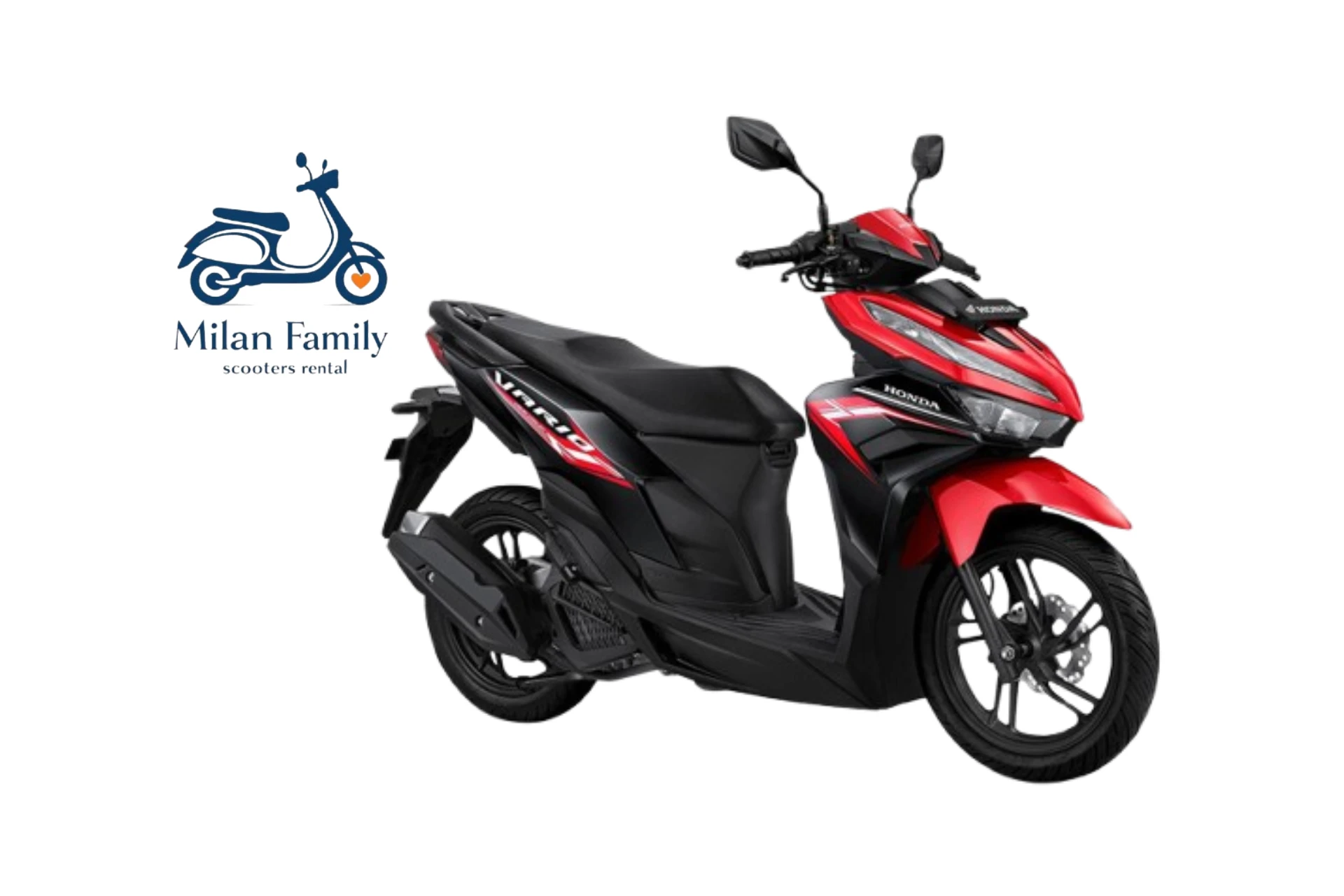 Vario 125 CC Red black